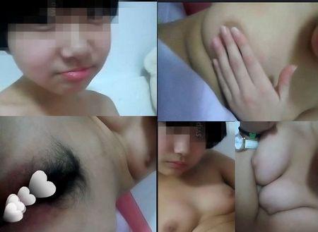18歳の美女との自撮りビデオチャット