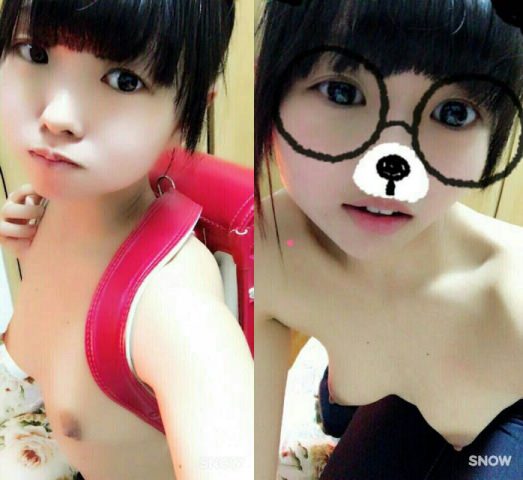 ユーザー投稿動画：V系女子、トップレスライブ配信、技術的な不具合19、乳首