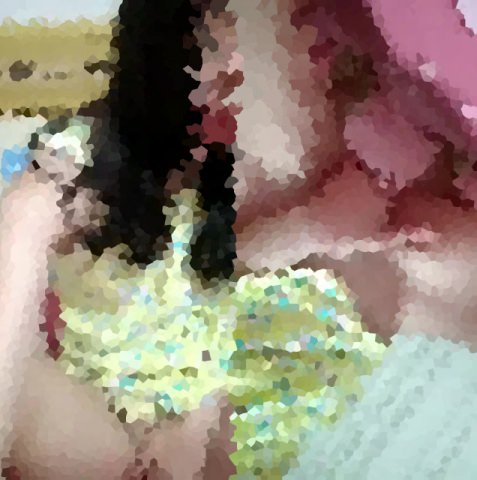 「下の方がちょっと○が立っちゃってるから、無理かも」