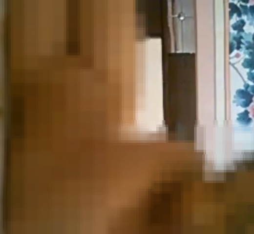 ボブカットの可愛いCちゃんが恥ずかしそうに胸を露出