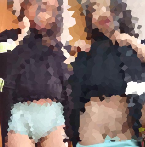 無防備な三つ編みのS