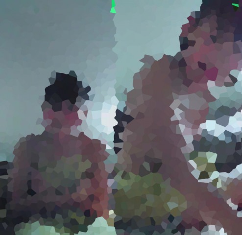 Cがスマッシュを決める