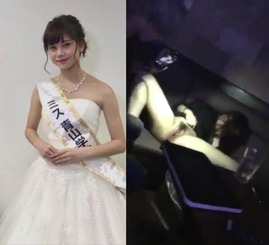 美貌コンテスト決勝進出の女子大生が流出させた信じられない動画！！