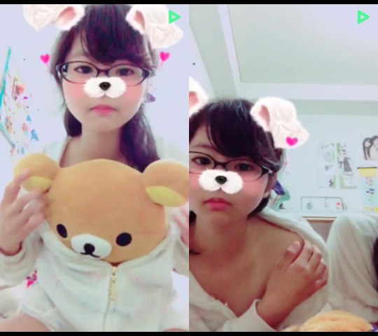 2人の可愛い20代女性がライブ配信中。彼女たちはブラジャーを着けずにあなたを喜ばせてくれる。