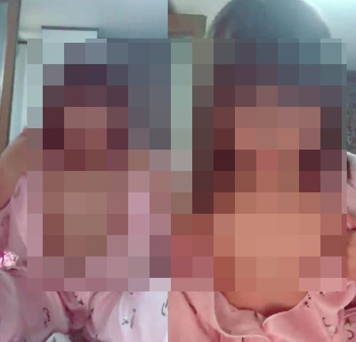 寝る前のリラックスタイム中の可愛いSちゃん