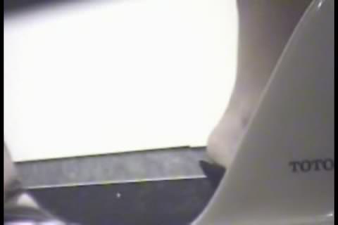 無修正！トイレで撮影。有名な女子寮のトイレ盗撮、パート2