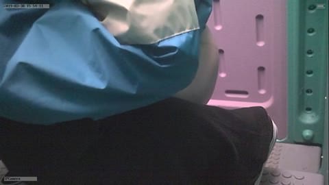 桜祭りの仮設トイレ 8