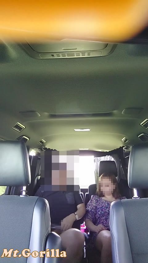 [プライベート動画] 真っ昼間の車内セックス