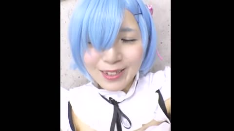 コスプレ女子のオナニー自撮り