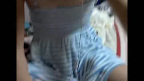 [素人] ニ■ニ■ ビデオチャット、隠し撮り ♥ 美人女子大生 ♥ アニメオタク、全裸、ロリ体型が最高！！