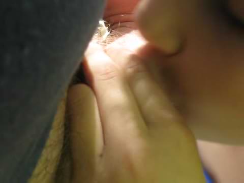 [西S] ヴィカとの路上フェラと中出し