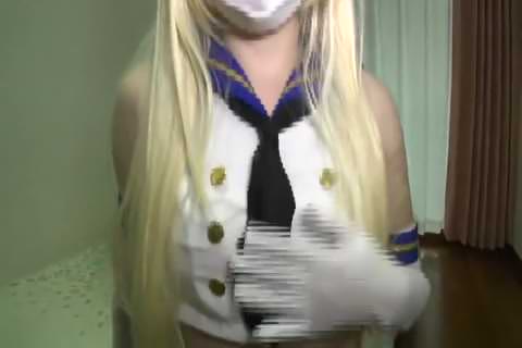 無修正：人気ゲームのキャラクターコスチュームを着た女子高生！セックス動画