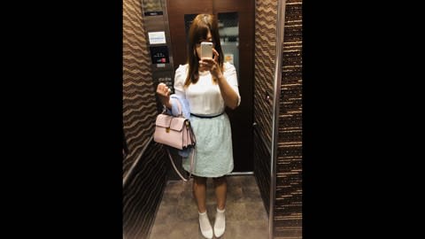 撮影直後：本物のうんちをするまどかちゃん、パート4