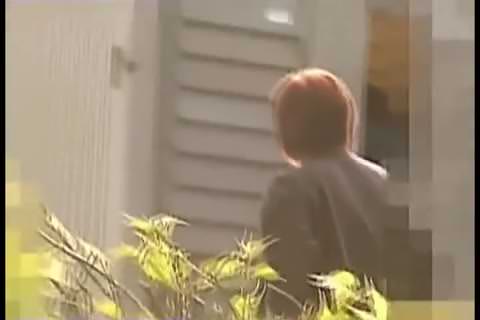 無修正。仮設トイレ2