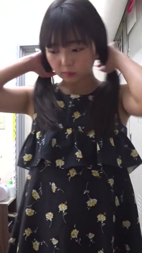 [秘蔵] 地下アイドルが着替える姿をカメラに収めることに成功！