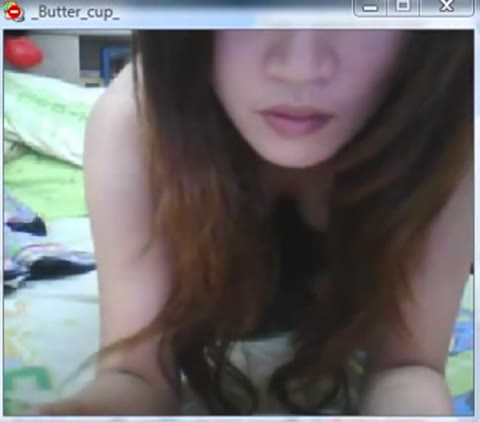 Camfrog アジア人オナニー。非常に珍しい動画。