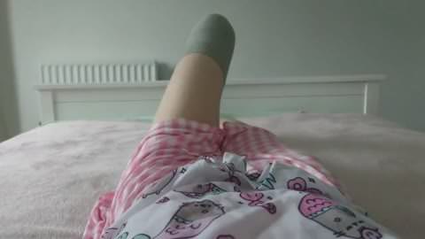 [洋式] セクシーな腰の女の子のオナニー