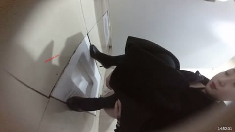 トイレの美女たち13：黒タイツの姉妹たちの秘密の庭