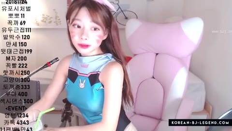 ♡ なんて美人なんだ！！[143] ライブチャット（韓国人MAX美人3。チュウ♡ 可愛いコスチュームでのオナニー）