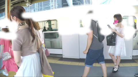 大丈夫？透け透けのランジェリーが丸見え！