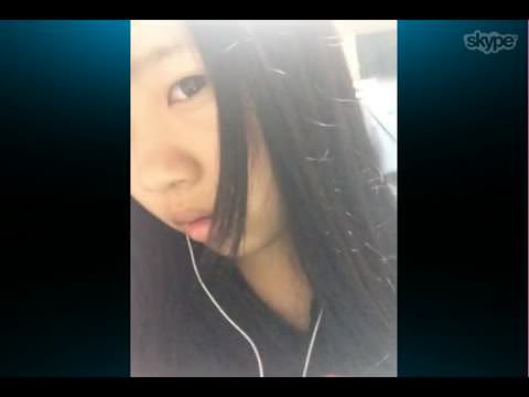 Skype：ナチュラル美女Cのオナニー