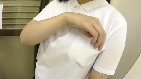 【無修正】生理中なので、タンポンをつけたままフェラをする