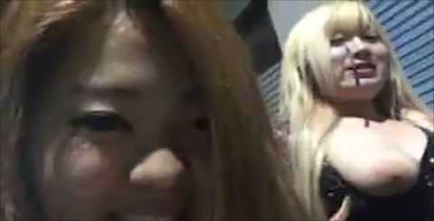 エロキャスト：巨乳のブロンドギャル