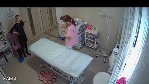 [流出] レーザー脱毛サロンでの美女隠し撮りシリーズ、パート7
