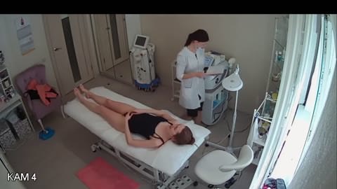 [流出] レーザー脱毛サロンでの美女隠し撮りシリーズ、パート9