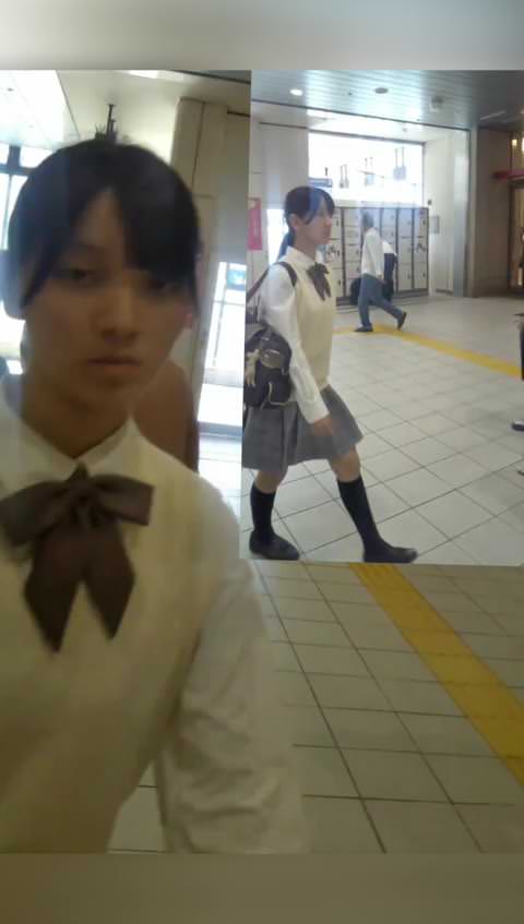 [生乳と弾けるお尻を持つ女子高生9人セット！]