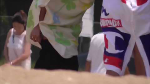 おっぱいハプニング、第2/3部（男性の視点…）