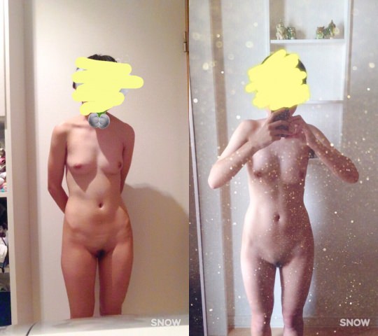 [新作] 現役エロモデル第2弾：ツルツルで平らなオナニー