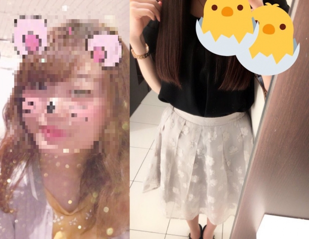 現代的な可愛いCちゃんが容赦なく挑発