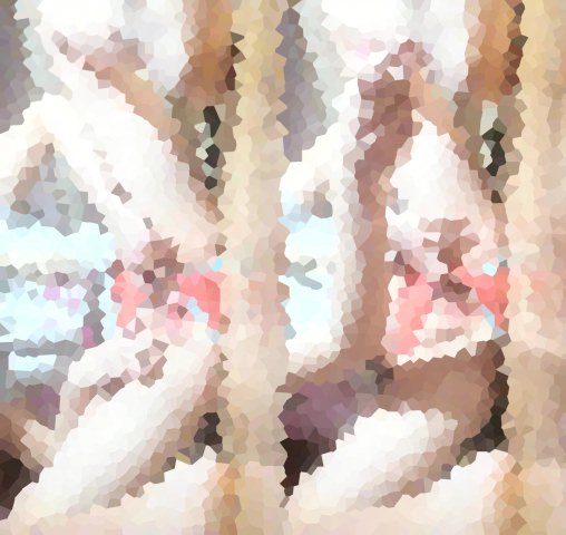 美しいピンク色のマンコ、あのSちゃん：脚を広げる～