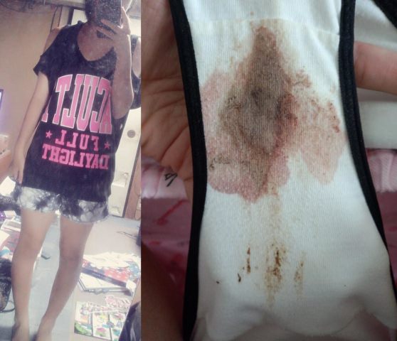 Oo-ストリームで自分を披露する女の子