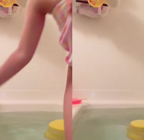 ☆ お風呂からのライブ配信中に予期せぬ事態？ わざと？ ☆