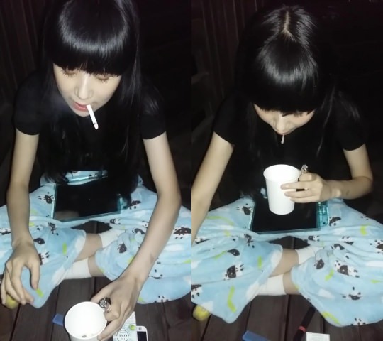 エッチな娘のよだれ