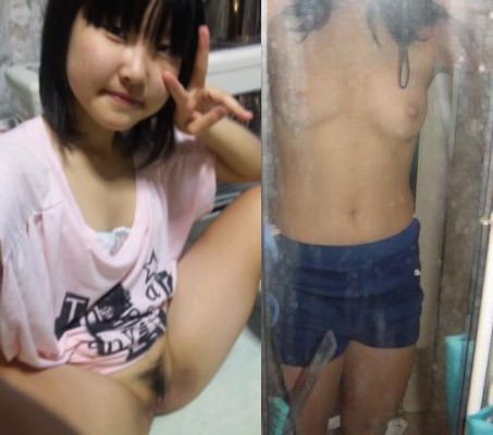 最新作――脱いだ可愛い少女