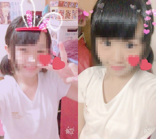 巨乳のjc系可愛い子がオナニー